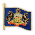 Pennsylvania State Flag Pin